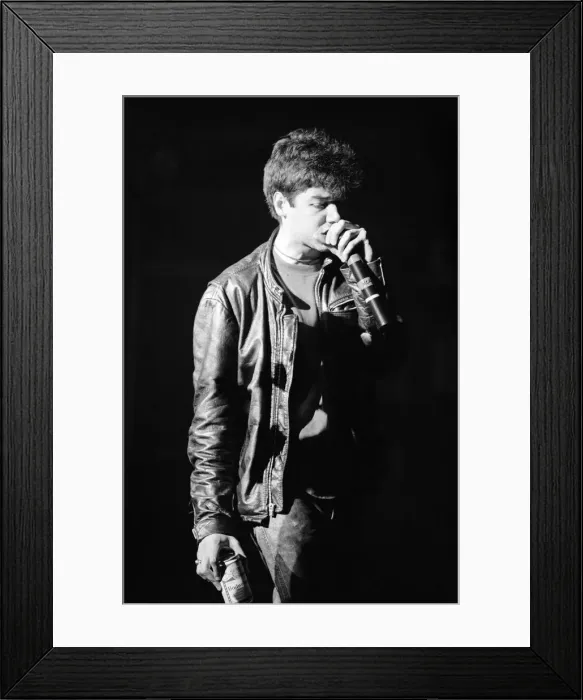 Framed Print : The Beastie Boys performing at Brixton Academy, London. Pictured, Adam Yauch (MCA) Framed Print : The Beastie Boys performing at Brixton Academy, London. Pictured, Adam Yauch (MCA)
