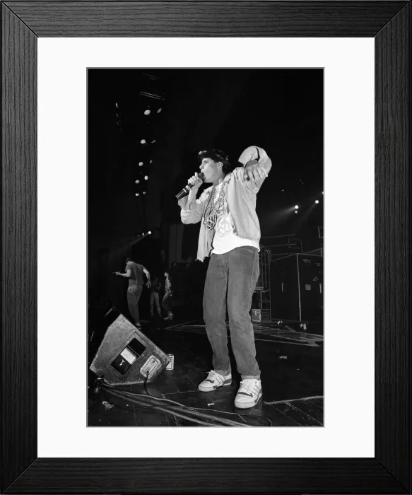 Framed Print : The Beastie Boys performing at Brixton Academy, London. Pictured Framed Print : The Beastie Boys performing at Brixton Academy, London. Pictured