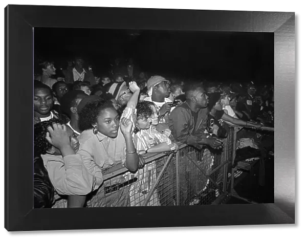 The audience at the Beastie Boys concert at Brixton Academy, London. 24th May 1987