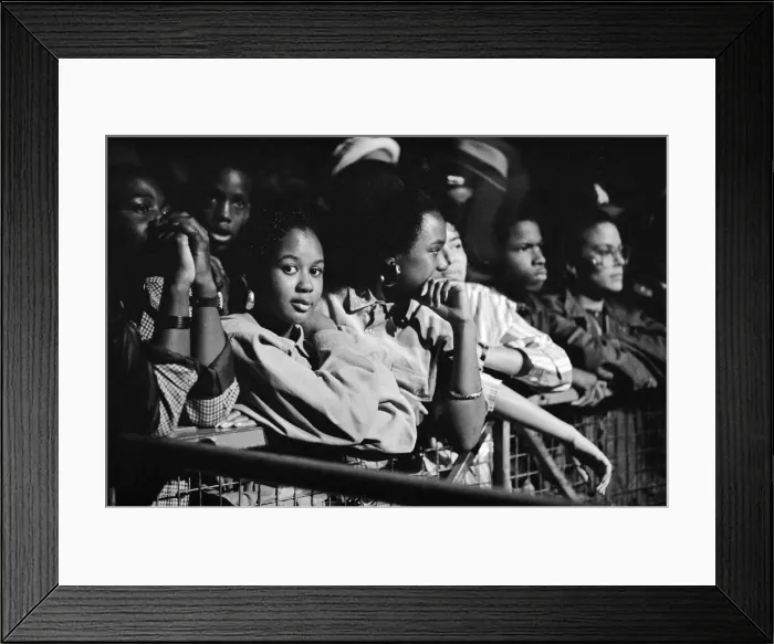 Framed Print : The audience at the Beastie Boys concert at Brixton Academy, London. 24th May 1987 Framed Print : The audience at the Beastie Boys concert at Brixton Academy, London. 24th May 1987