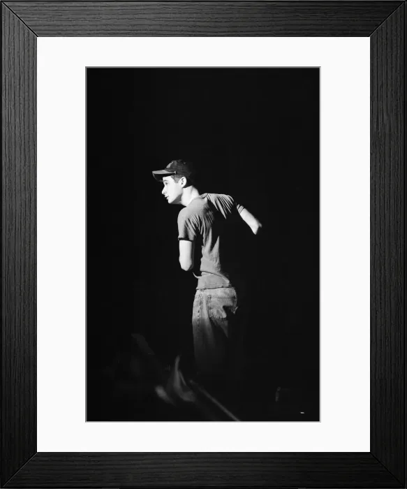Framed Print : The Beastie Boys performing at Brixton Academy, London. Pictured, Adam Horovitz (Ad-Rock)