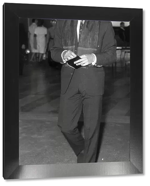 Cliff Richard at Heathrow Airport - October 1963