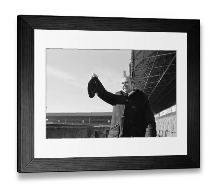 Framed Print : Middlesbrough Football players burn Teesside Evening Gazette Sports reporter Cliff Framed Print : Middlesbrough Football players burn Teesside Evening Gazette Sports reporter Cliff