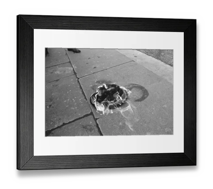 Framed Print : Middlesbrough Football players burn Teesside Evening Gazette Sports reporter Cliff