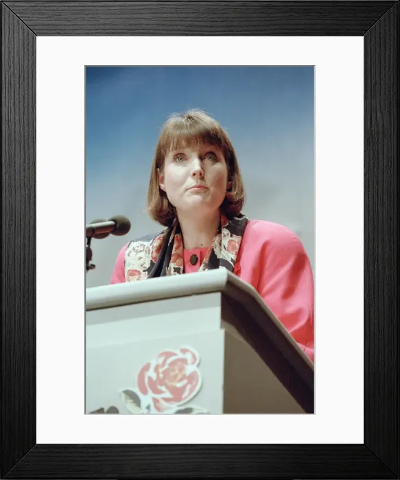 Framed Print : Member of Parliament for Camberwell and Peckham Harriet Harman campaigns ahead of Framed Print : Member of Parliament for Camberwell and Peckham Harriet Harman campaigns ahead of