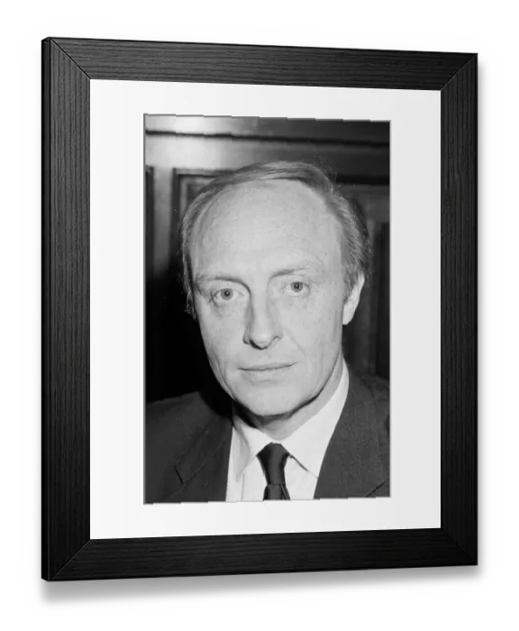 Framed Print : Leader of the Labour party Neil Kinnock. 19th January 1984