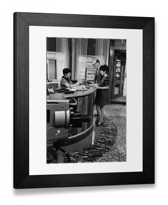 Framed Print : The recording of Crossroads'to be screened on 26th October