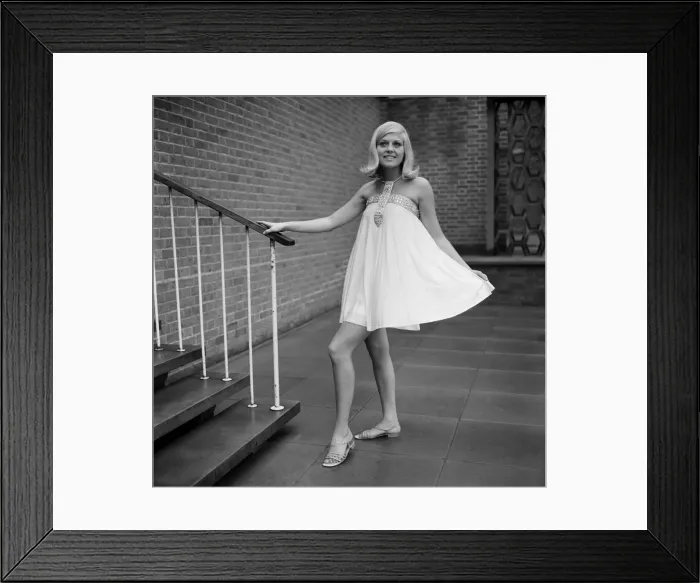 Framed Print : Students at the Art School, Birmingham, wearing designs by some of the students Framed Print : Students at the Art School, Birmingham, wearing designs by some of the students