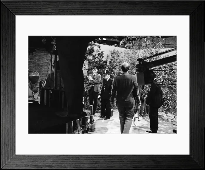 Framed Print : The recording of Crossroads'to be screened on 26th October. 13th October 1967 Framed Print : The recording of Crossroads'to be screened on 26th October. 13th October 1967