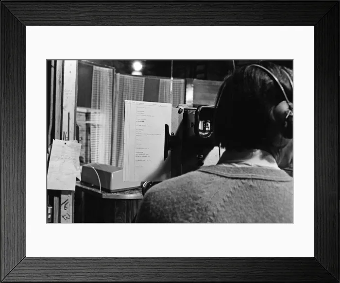 Framed Print : The recording of Crossroads'to be screened on 26th October Framed Print : The recording of Crossroads'to be screened on 26th October