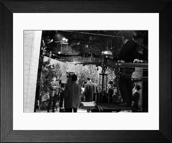 Framed Print : The recording of Crossroads'to be screened on 26th October. 13th October 1967 Framed Print : The recording of Crossroads'to be screened on 26th October. 13th October 1967