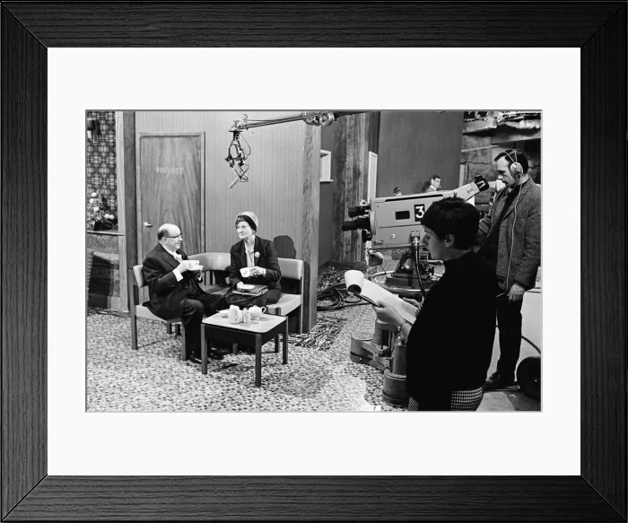 Framed Print : The recording of Crossroads'to be screened on 26th October