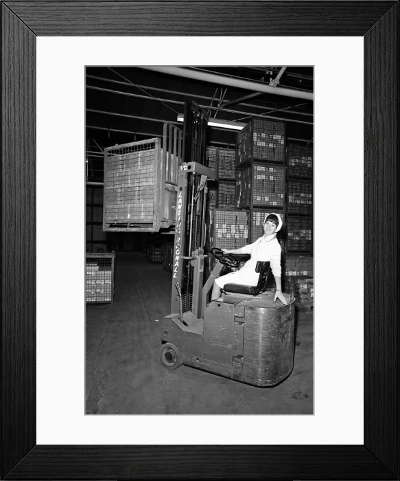 Framed Print : Bassets confectionery factory, Owlerton, Sheffield