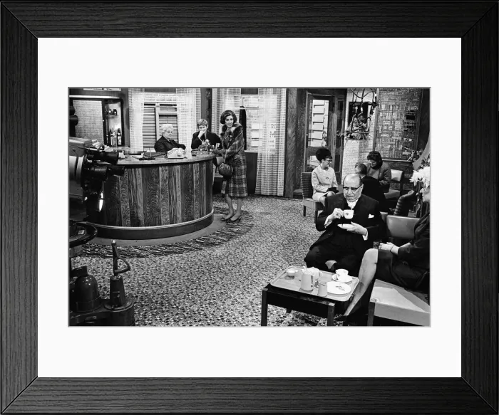 Framed Print : The recording of Crossroads'to be screened on 26th October. 13th October 1967 Framed Print : The recording of Crossroads'to be screened on 26th October. 13th October 1967