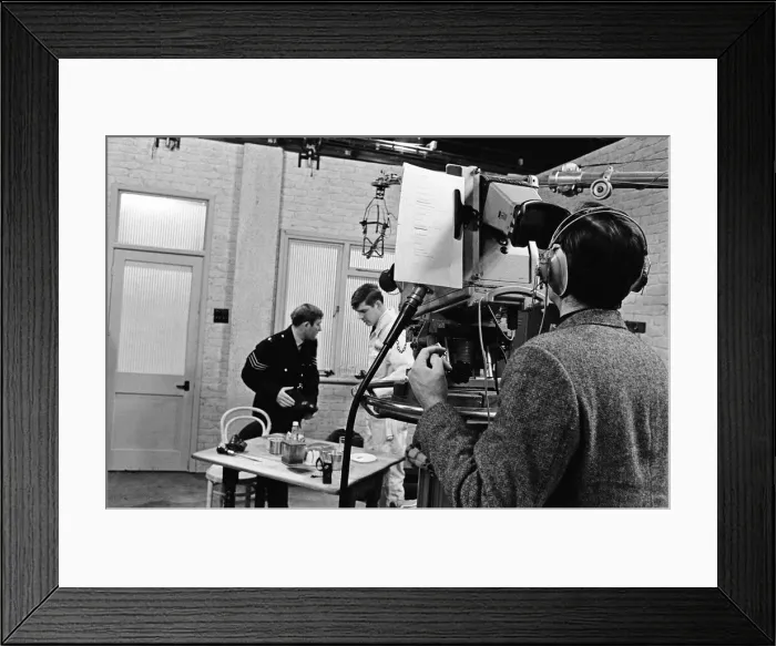 Framed Print : The recording of Crossroads'to be screened on 26th October. 13th October 1967 Framed Print : The recording of Crossroads'to be screened on 26th October. 13th October 1967