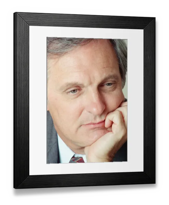 Framed Print : Alan Alda, American actor, in the UK to promote new film, Betsys Wedding Framed Print : Alan Alda, American actor, in the UK to promote new film, Betsys Wedding