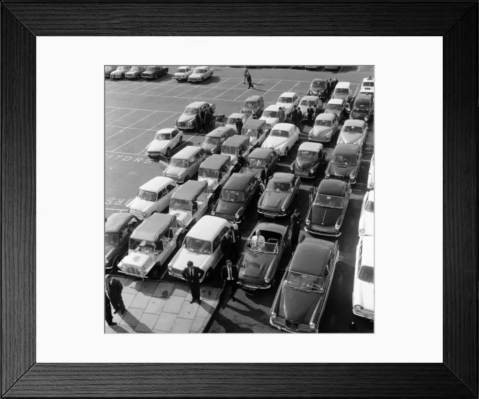 Framed Print : Press day at the BMC works at Longbridge, Birmingham, West Midlands. 2nd October 1967 Framed Print : Press day at the BMC works at Longbridge, Birmingham, West Midlands. 2nd October 1967
