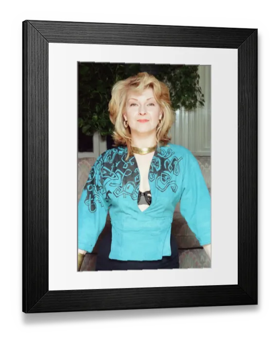 Framed Print : Toyah Willcox, British Singer, pictured at home, January 1996