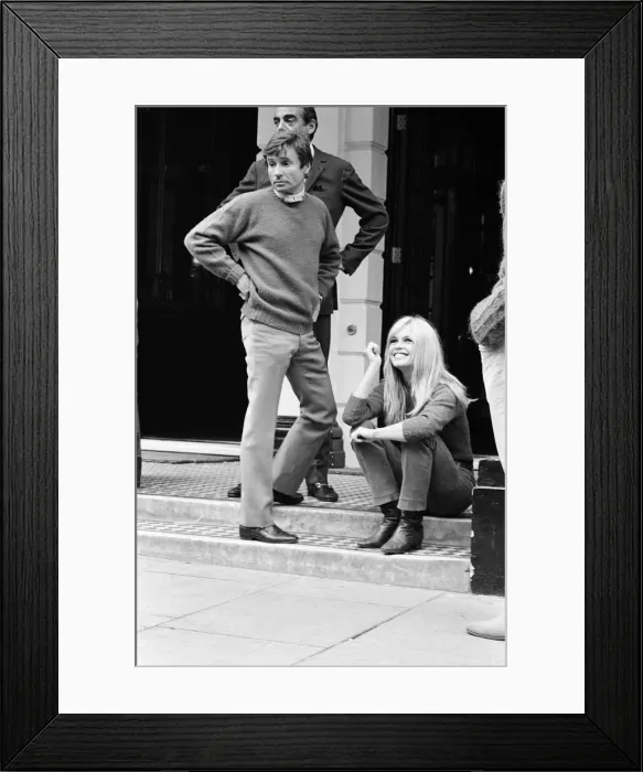 Framed Print : Brigitte Bardot, French actress, filming outside the Windsor Hotel, Lancaster Gate Framed Print : Brigitte Bardot, French actress, filming outside the Windsor Hotel, Lancaster Gate