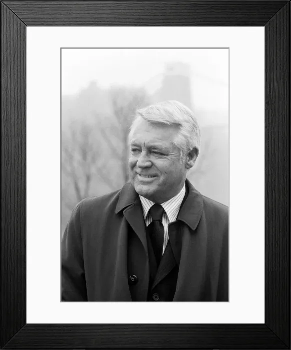 Framed Print : Cary Grant, actor, (real name Archibald Alexander Leach) pictured on his 68th birthday Framed Print : Cary Grant, actor, (real name Archibald Alexander Leach) pictured on his 68th birthday