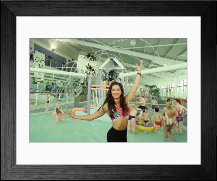 Framed Print : Opening of Wet N Wild indoor water park situated in North Shields, Tyne and Wear, England Framed Print : Opening of Wet N Wild indoor water park situated in North Shields, Tyne and Wear, England