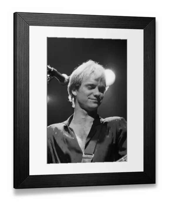 Framed Print : The Police - on tour in America. New York. January 1982 The Police Framed Print : The Police - on tour in America. New York. January 1982 The Police