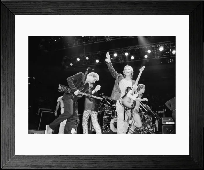 Framed Print : The Police - on tour in America. New York. January 1982 Framed Print : The Police - on tour in America. New York. January 1982