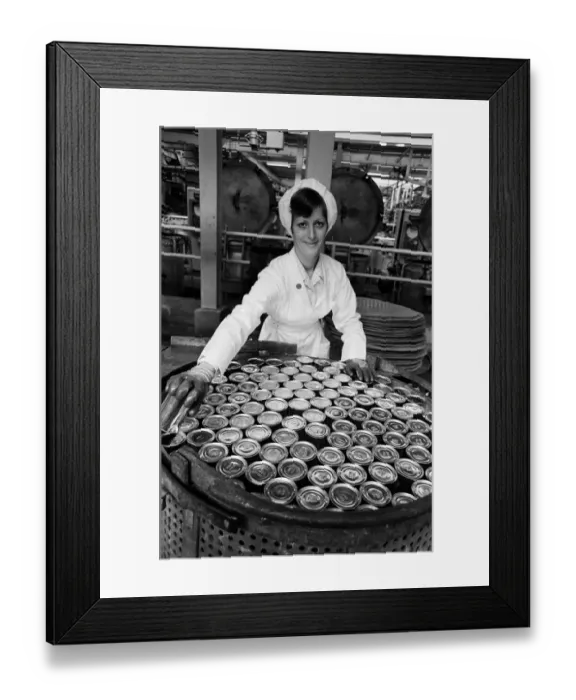 Framed Print : Batchelors food factory, Wadsley Bridge, Sheffield. 4th September 1967 Framed Print : Batchelors food factory, Wadsley Bridge, Sheffield. 4th September 1967