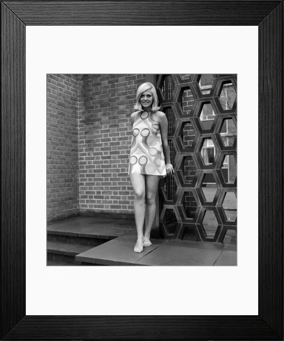 Framed Print : Students at the Art School, Birmingham, wearing designs by some of the students Framed Print : Students at the Art School, Birmingham, wearing designs by some of the students