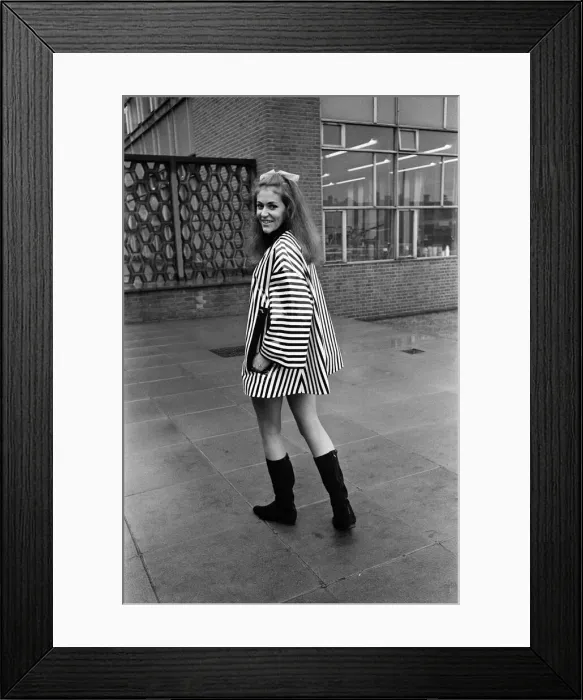 Framed Print : Students at the Art School, Birmingham, wearing designs by some of the students Framed Print : Students at the Art School, Birmingham, wearing designs by some of the students