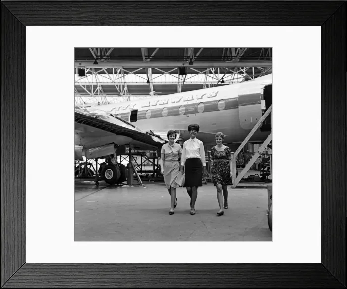 Framed Print : Production of the Hawker Siddeley 748 at Woodford Aerodrome, Greater Manchester Framed Print : Production of the Hawker Siddeley 748 at Woodford Aerodrome, Greater Manchester