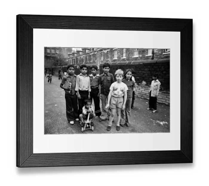 Framed Print : Scenes in Bradford, West Yorkshire. 4th June 1978 Framed Print : Scenes in Bradford, West Yorkshire. 4th June 1978