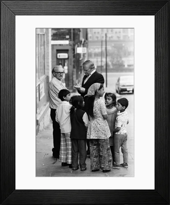 Framed Print : Scenes in Bradford, West Yorkshire. 4th June 1978 Framed Print : Scenes in Bradford, West Yorkshire. 4th June 1978