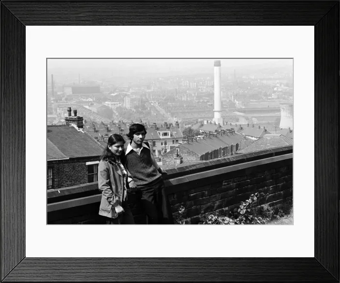 Framed Print : Scenes in Bradford, West Yorkshire. 4th June 1978 Framed Print : Scenes in Bradford, West Yorkshire. 4th June 1978