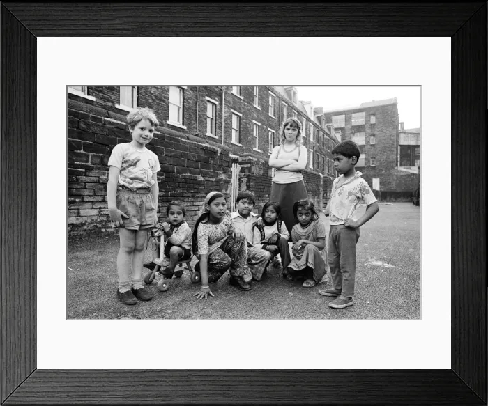 Framed Print : Scenes in Bradford, West Yorkshire. 4th June 1978 Framed Print : Scenes in Bradford, West Yorkshire. 4th June 1978