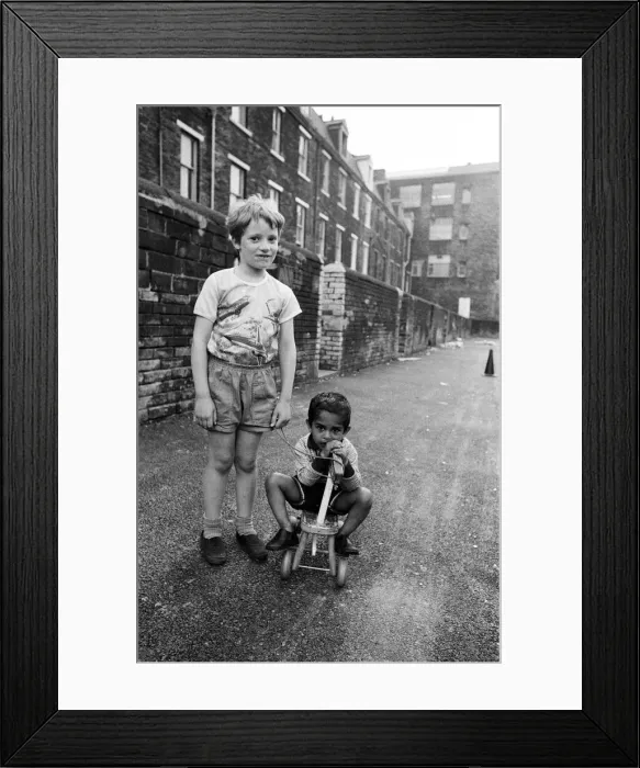 Framed Print : Scenes in Bradford, West Yorkshire. 4th June 1978 Framed Print : Scenes in Bradford, West Yorkshire. 4th June 1978