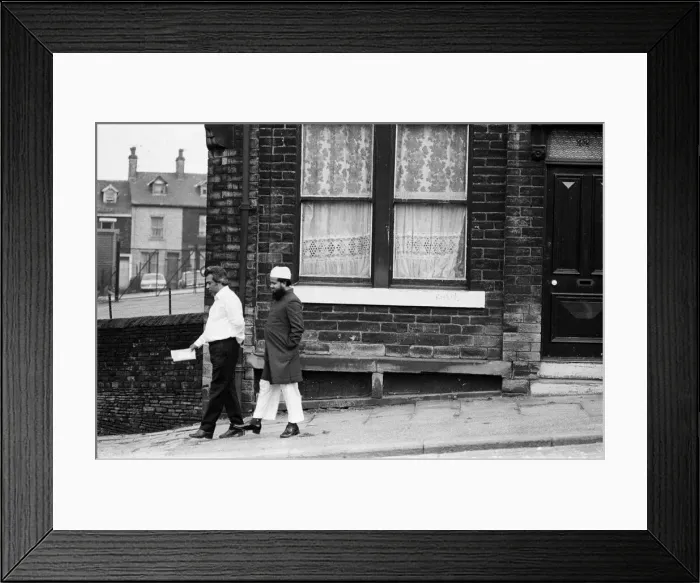 Framed Print : Scenes in Bradford, West Yorkshire. 4th June 1978 Framed Print : Scenes in Bradford, West Yorkshire. 4th June 1978