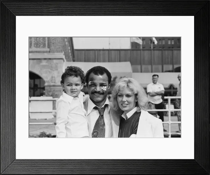 Framed Print : John Conteh vs Matthew Saad Muhammad I. For WBC light-heavyweight title, Steel Pier Framed Print : John Conteh vs Matthew Saad Muhammad I. For WBC light-heavyweight title, Steel Pier