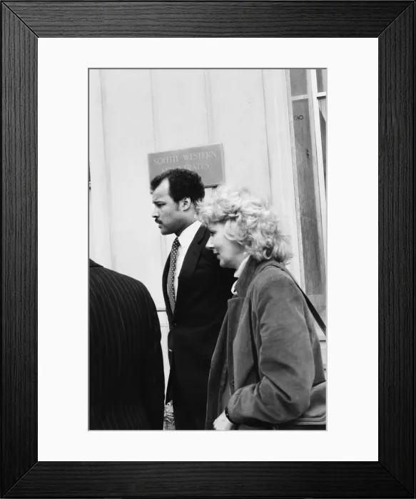 Framed Print : John Anthony Conteh, MBE (born 27 May 1951) is a British former professional boxer who Framed Print : John Anthony Conteh, MBE (born 27 May 1951) is a British former professional boxer who