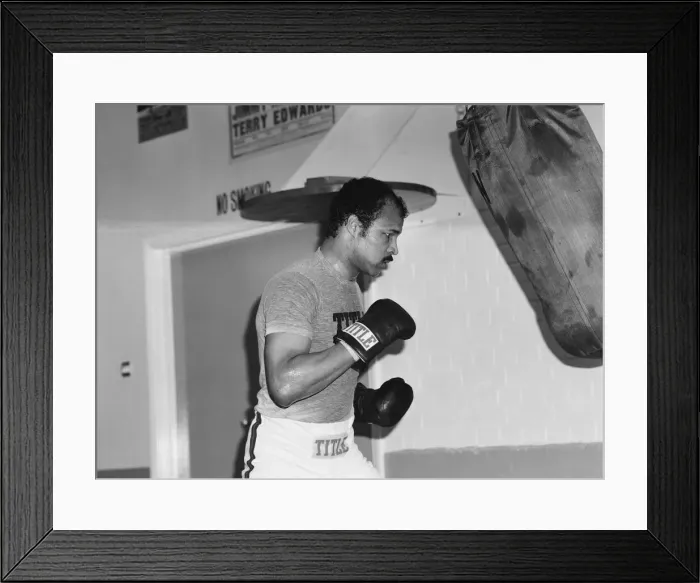 Framed Print : John Anthony Conteh, MBE (born 27 May 1951) is a British former professional boxer who Framed Print : John Anthony Conteh, MBE (born 27 May 1951) is a British former professional boxer who