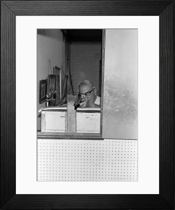 Framed Print : Webley & Scott, gun makers in Birmingham, West Midlands Framed Print : Webley & Scott, gun makers in Birmingham, West Midlands