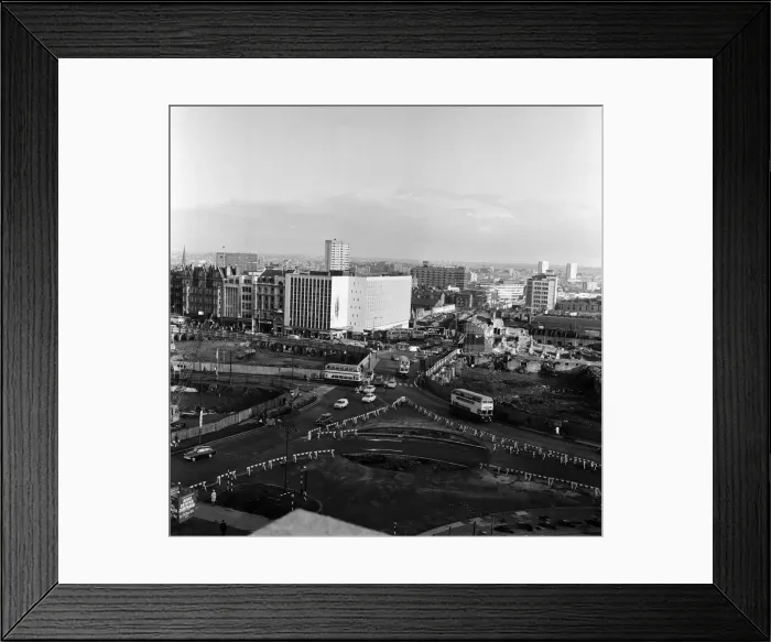 Framed Print : General view of the city of Birmingham, West Midlands. October 1967 Framed Print : General view of the city of Birmingham, West Midlands. October 1967