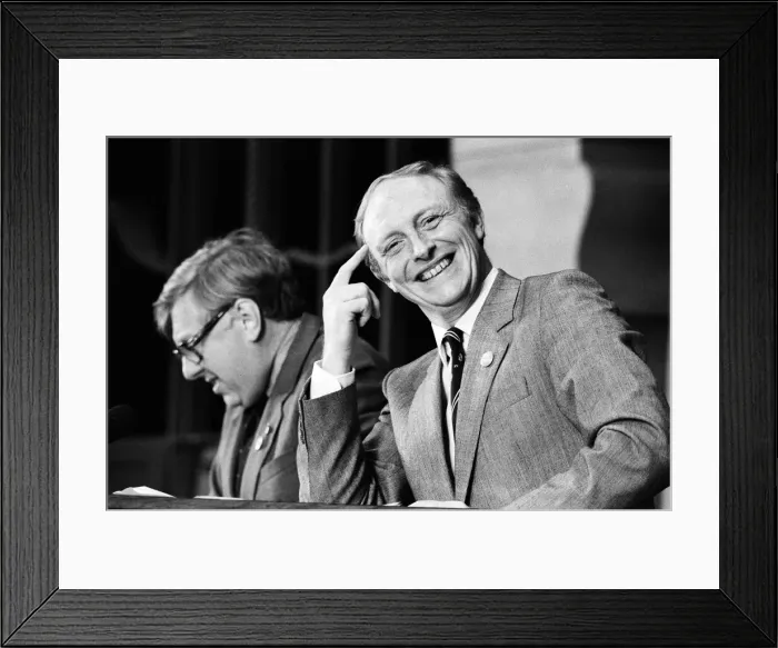 Framed Print : Red review at the last day of the Labour Party conference, Brighton Framed Print : Red review at the last day of the Labour Party conference, Brighton