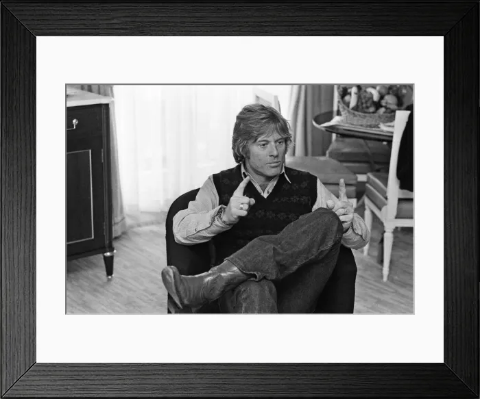 Framed Print : Actor Robert Redford pictured at his London hotel. He is promoting his latest film Framed Print : Actor Robert Redford pictured at his London hotel. He is promoting his latest film