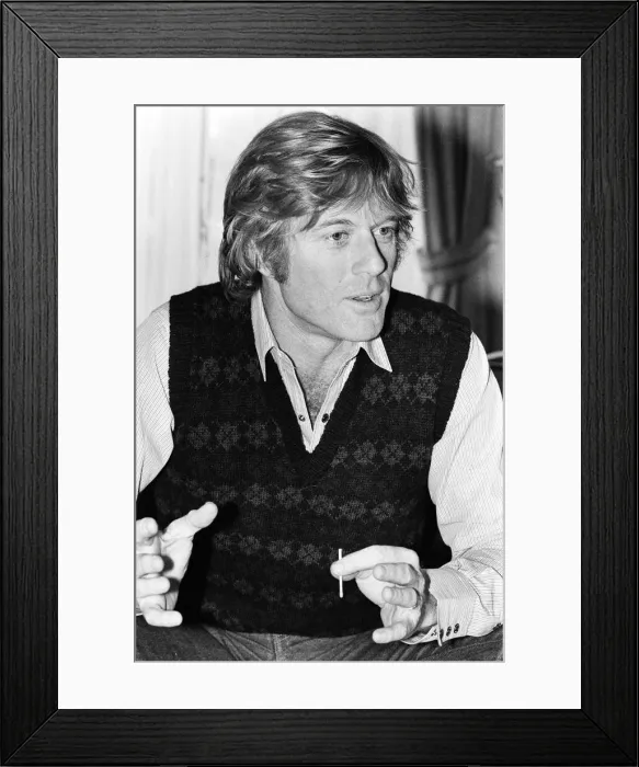 Framed Print : Actor Robert Redford pictured at his London hotel. He is promoting his latest film Framed Print : Actor Robert Redford pictured at his London hotel. He is promoting his latest film