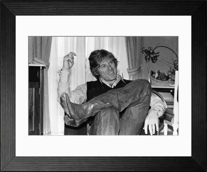 Framed Print : Actor Robert Redford pictured at his London hotel. He is promoting his latest film Framed Print : Actor Robert Redford pictured at his London hotel. He is promoting his latest film