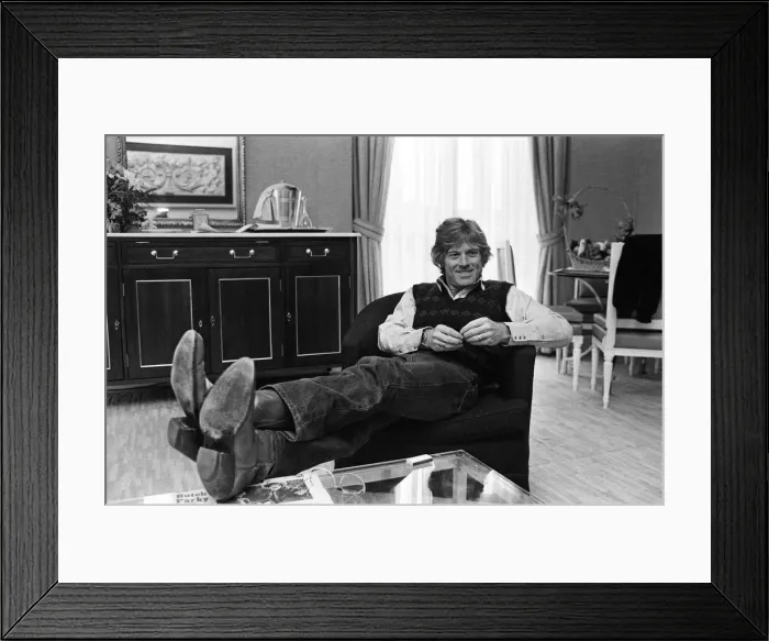 Framed Print : Actor Robert Redford pictured at his London hotel. He is promoting his latest film Framed Print : Actor Robert Redford pictured at his London hotel. He is promoting his latest film