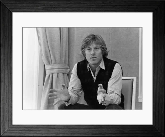 Framed Print : Actor Robert Redford pictured at his London hotel. He is promoting his latest film Framed Print : Actor Robert Redford pictured at his London hotel. He is promoting his latest film