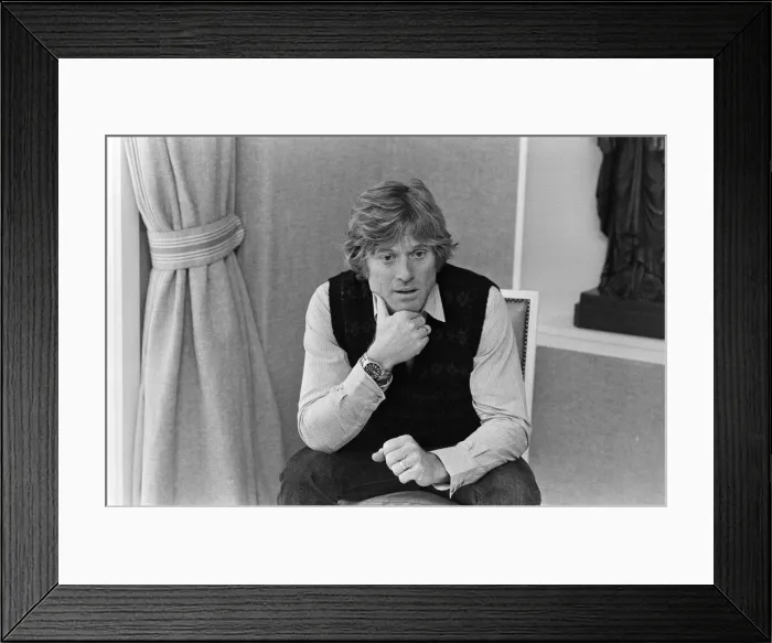 Framed Print : Actor Robert Redford pictured at his London hotel. He is promoting his latest film Framed Print : Actor Robert Redford pictured at his London hotel. He is promoting his latest film