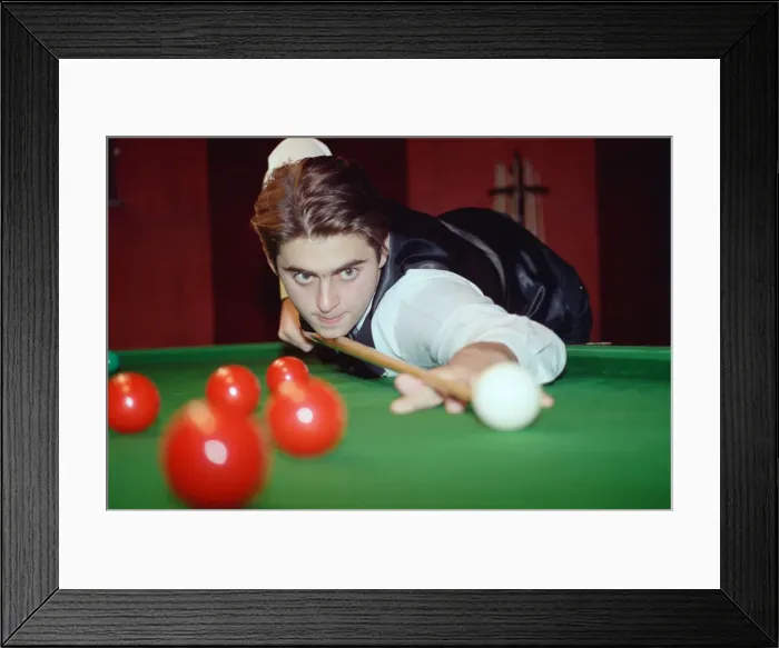 Framed Print : Snooker player Ronnie O Sullivan, pictured the day before his 16th birthday Framed Print : Snooker player Ronnie O Sullivan, pictured the day before his 16th birthday
